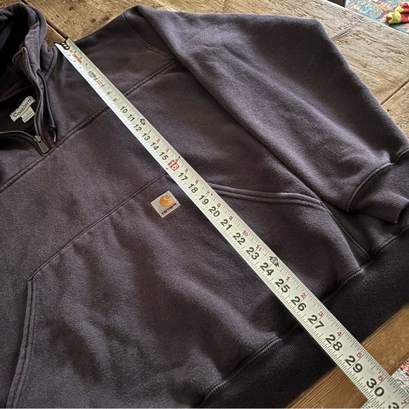 Vintage Y2K Carhartt K217 Heavyweight Zip Hoodie Sweatshirt 
Men's Large - Picture 6 of 10